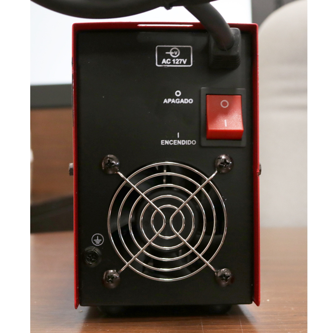 Soldadora Inversor Mini mma-130s 110v Roja