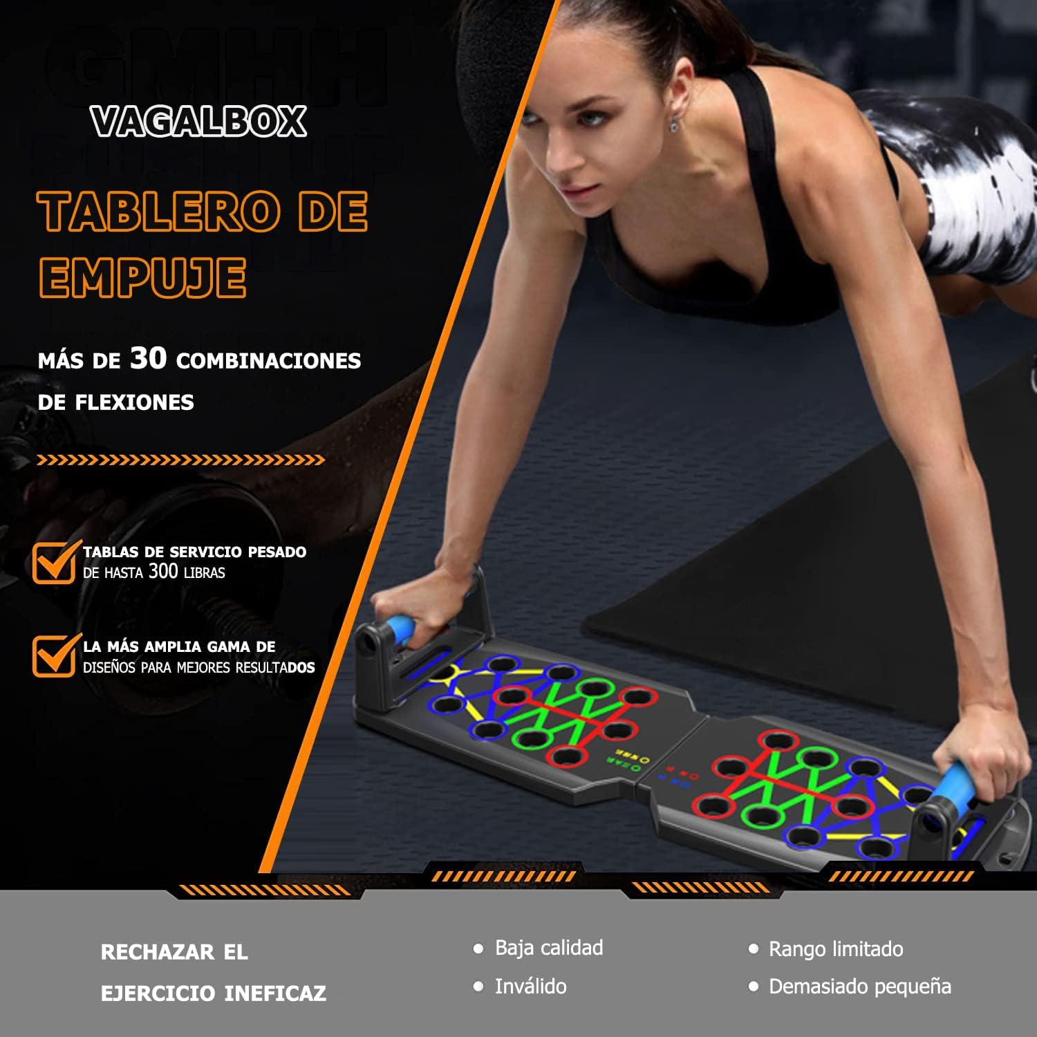 Tabla para lagartijas