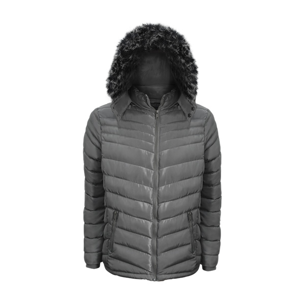 Chamarra para caballero Jared con capucha afelpada de la parte exterior, cierres metalicos y perfecta para combinar con toda tu ropa 