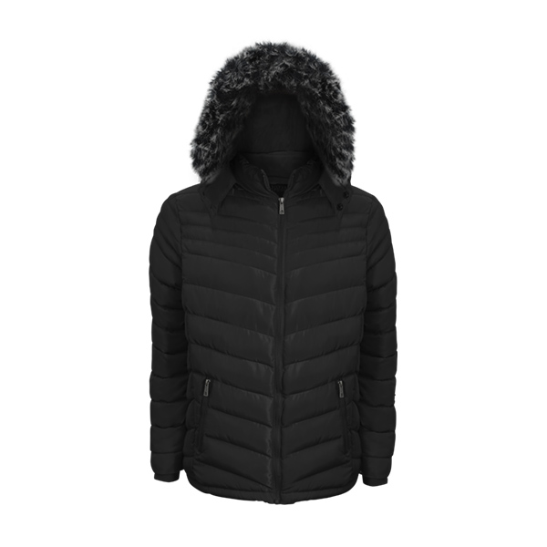 Chamarra para caballero Jared con capucha afelpada de la parte exterior, cierres metalicos y perfecta para combinar con toda tu ropa 