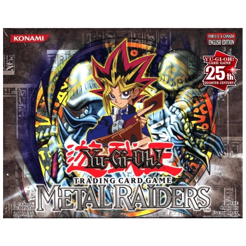 Yugioh Metal Riders 25th Aniversary Caja con 24 Sobres - Konami