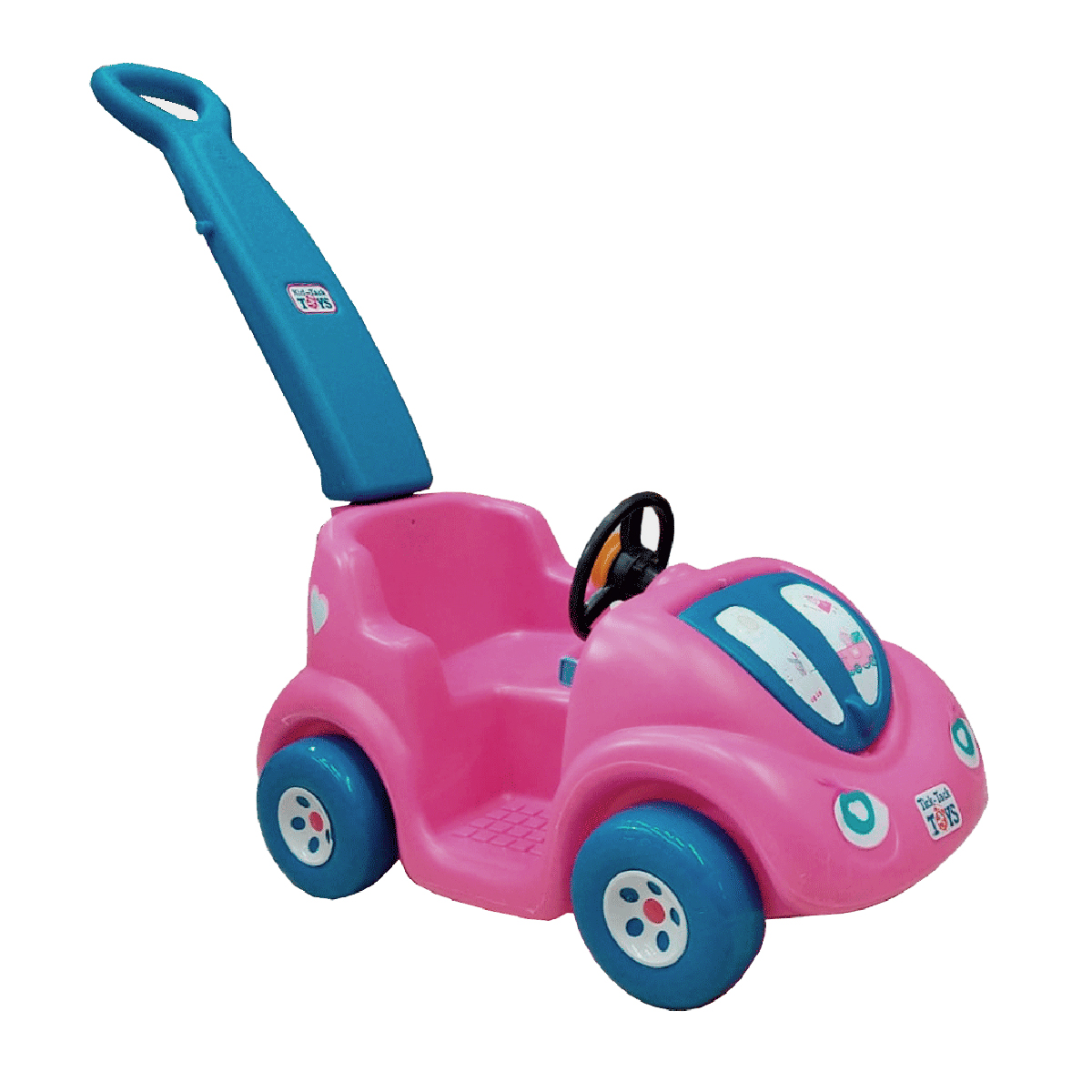 Montable para niños Mini Car Tick Tack Rosa