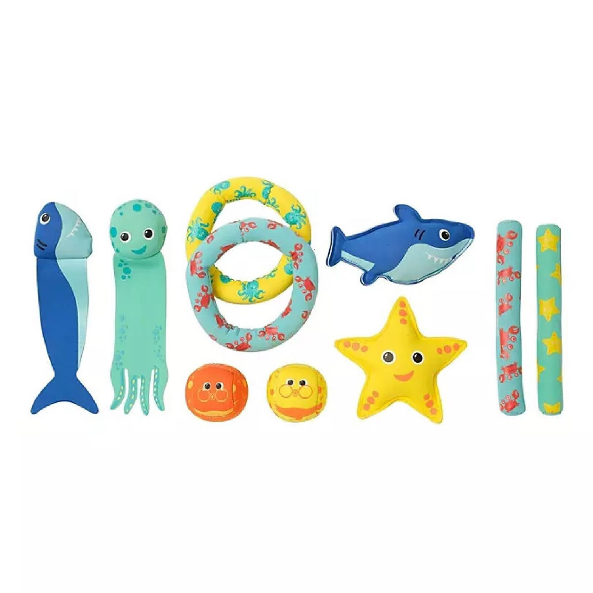 Set De Juguetes Para Alberca Coconut Grove Reef Gang CG7DPSRG SMS