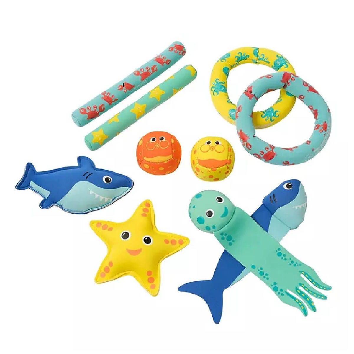 Set De Juguetes Para Alberca Coconut Grove Reef Gang CG7DPSRG SMS