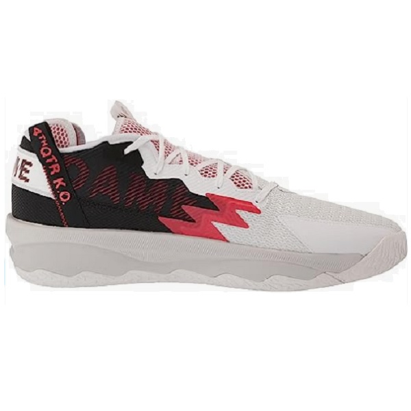 Tenis Adidas Dame 8 Blanco/rojo Basketball Hombre