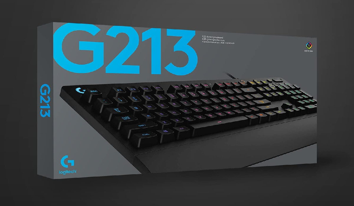 Teclado Logitech G213 RGB-Negro