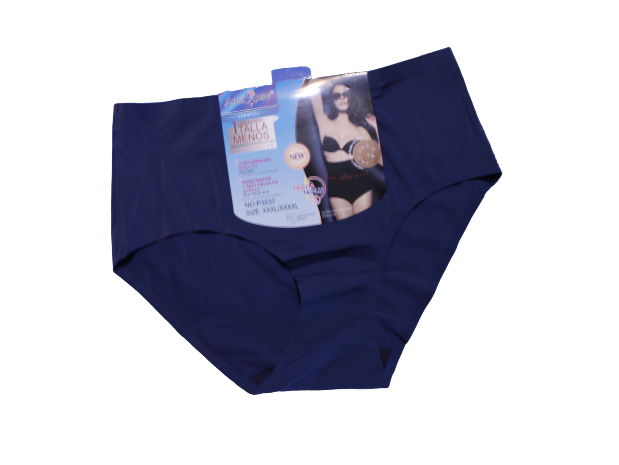 Set De 3 Pantaletas Cuvy - Aosi Rose - Sin Costuras,/Reductoras - P3537 - Mujer