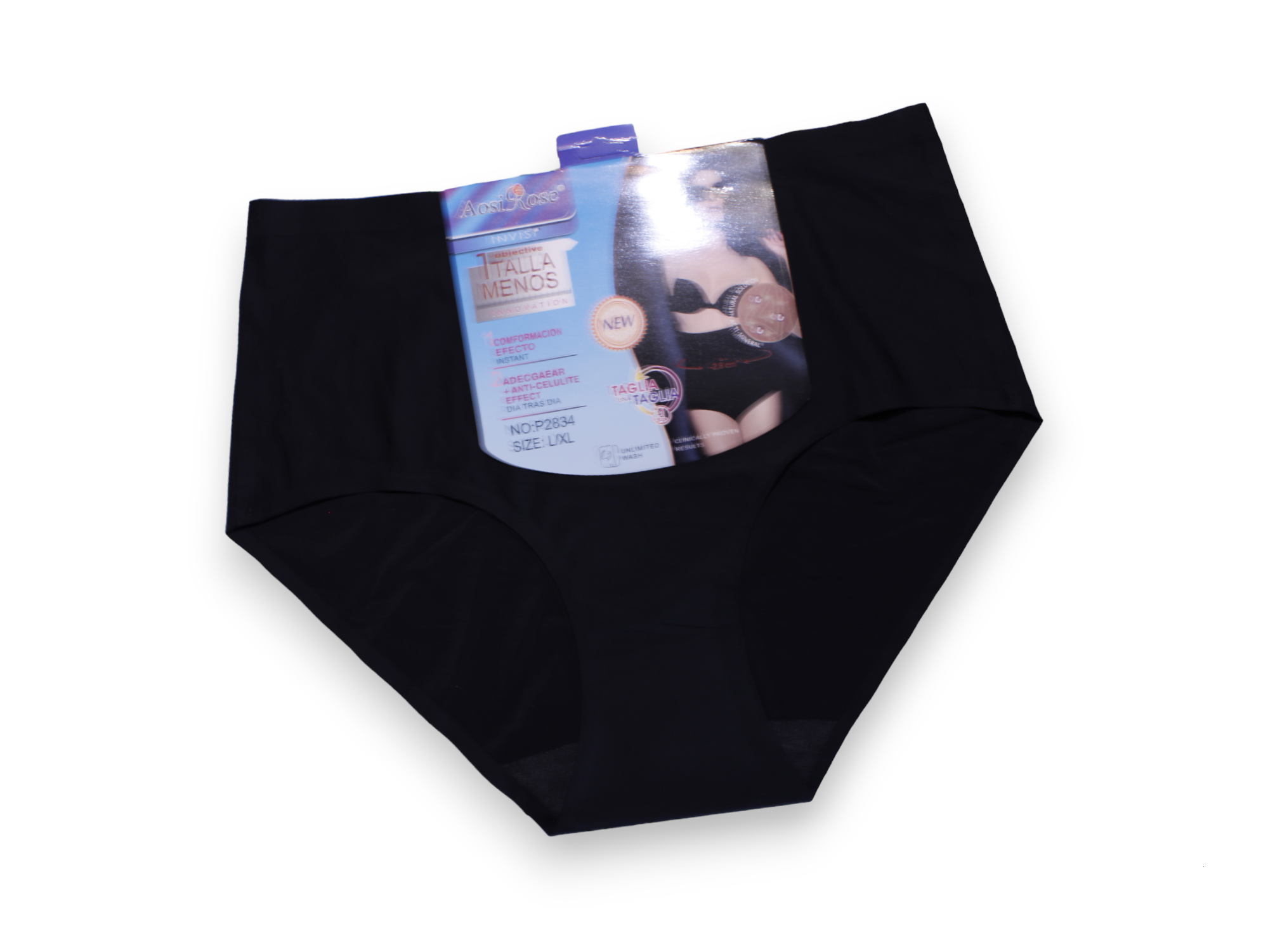 Set De 3 Pantaletas Cuvy - Aosi Rose - Sin Costuras,/Reductoras - P3537 - Mujer