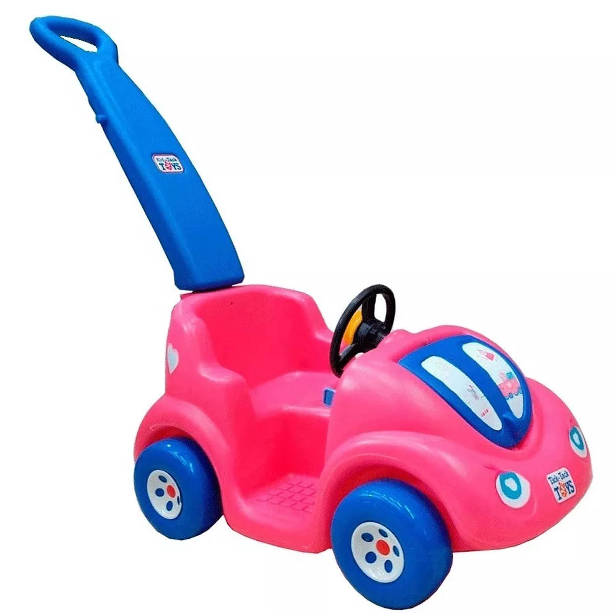 Montable para niños Mini Car Especial Tick Tack Peppa Pig con toldo