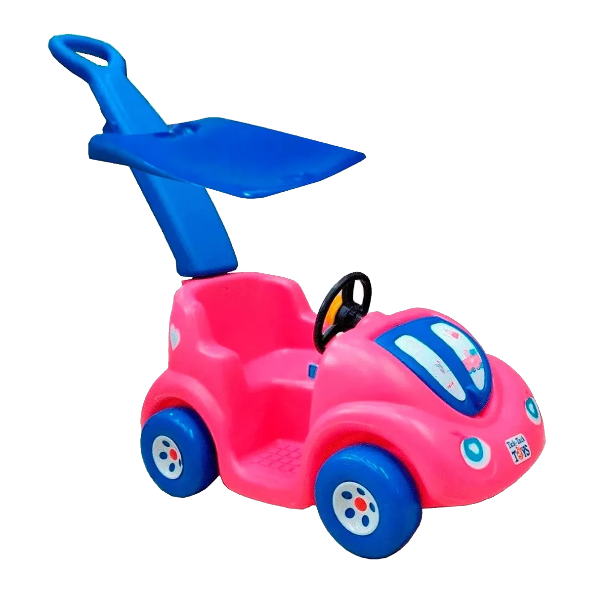 Montable para niños Mini Car Especial Tick Tack Peppa Pig con toldo