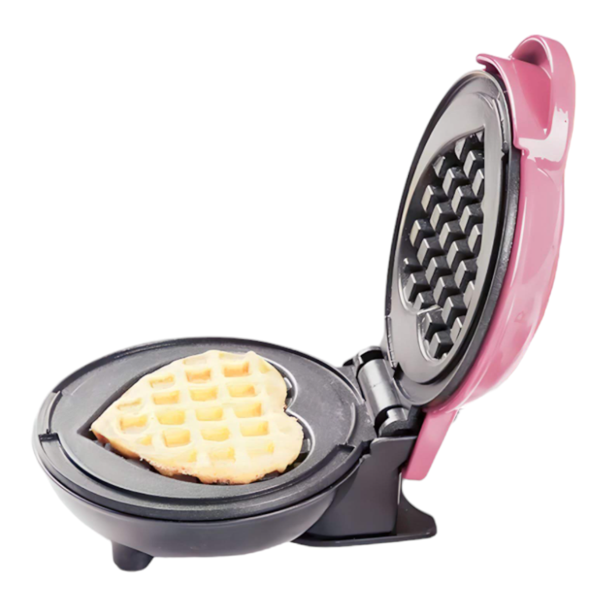 Mini waflera de coràzon rosa marca New Era mod CO-128