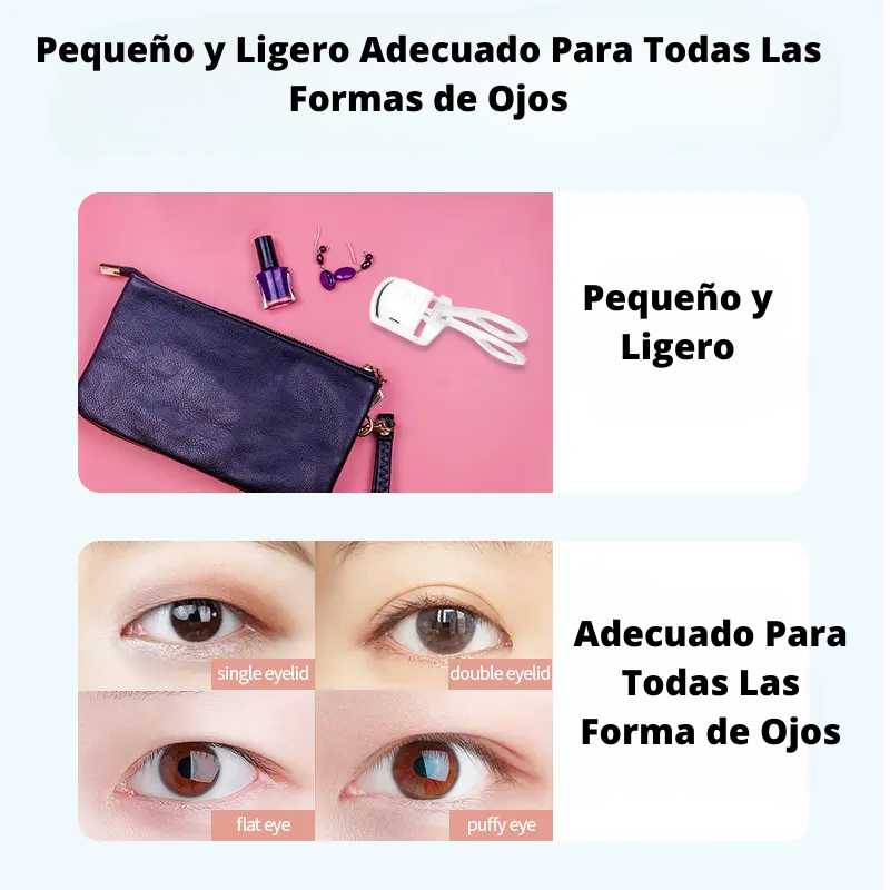 ENCHINADOR RIZADOR DE PESTAÑAS ELÉCTRICO