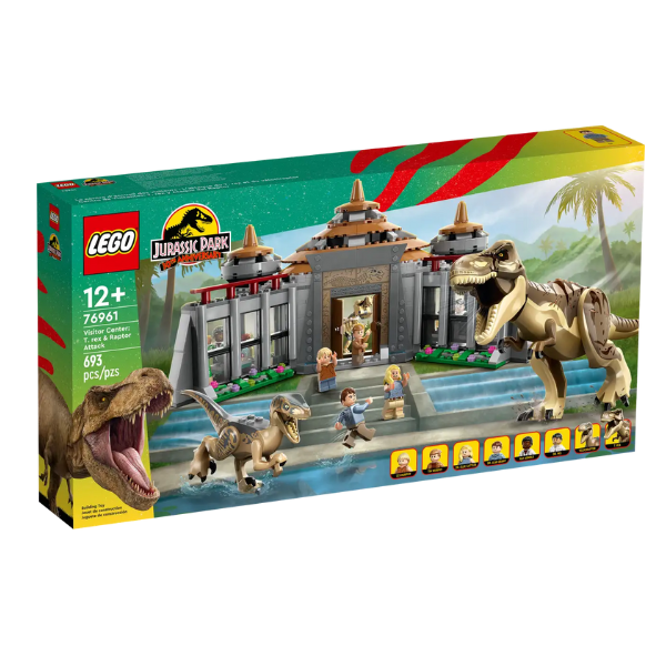 Lego Jurassic Park 76961 T. Rex Y Ataque Del Raptor