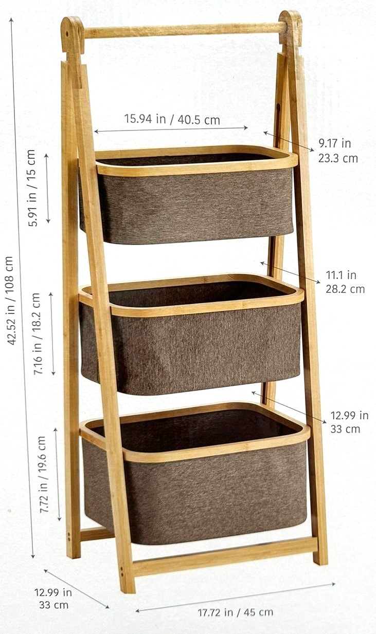 Torre De Almacenamiento Members Mark 50057 Plegable De 3 Niveles SMS