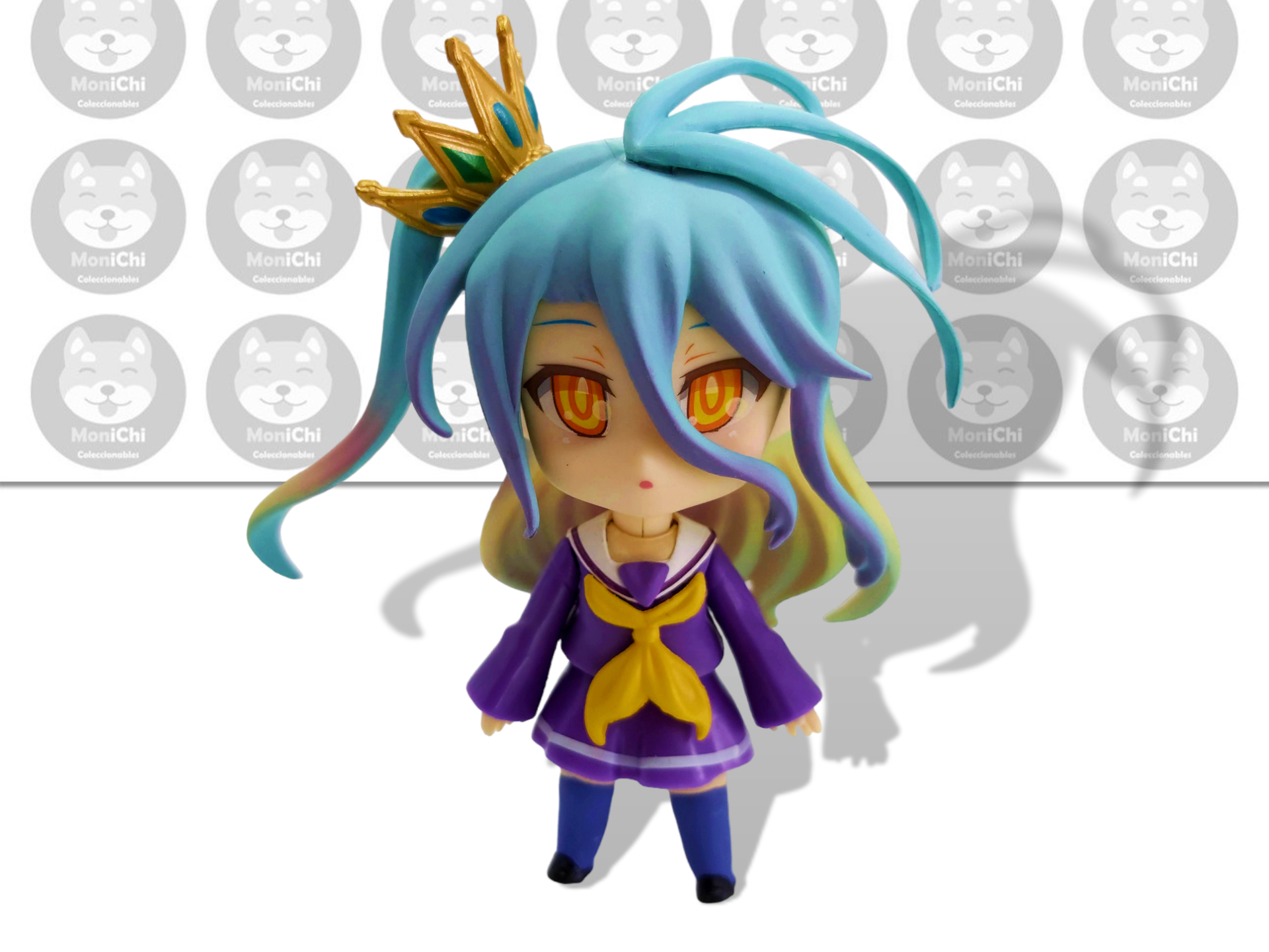Shiro 653 No Game No Life Nendoroid Figura Anime Figma