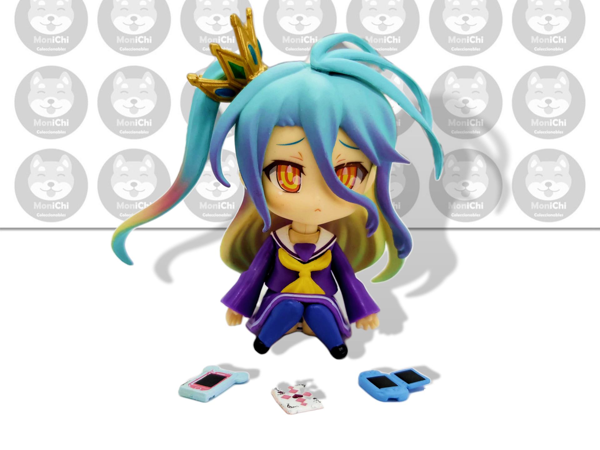 Shiro 653 No Game No Life Nendoroid Figura Anime Figma