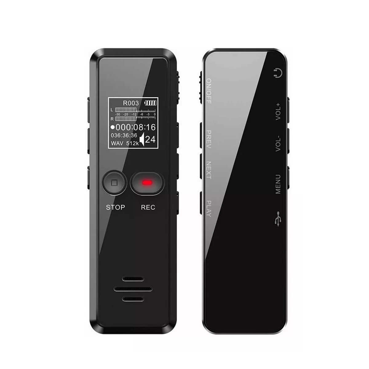 Grabadora De Voz Digital,64gb Grabadora Reducción De Ruido