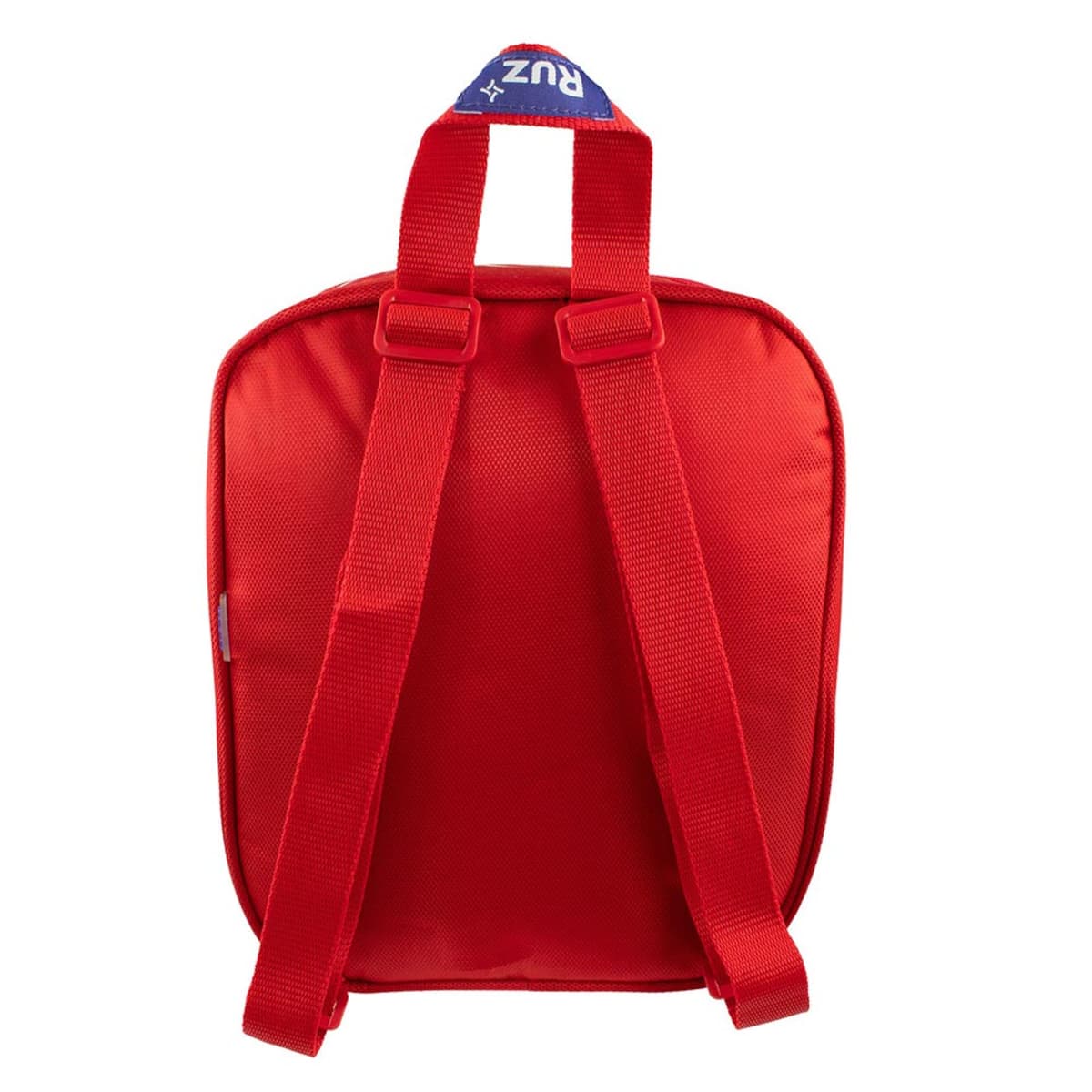 Lonchera de niño color rojo con la forma de Rayo McQueen de la película Cars de Disney, mod. 942709