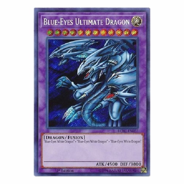 Yugioh Blue-Eyes Ultimate Dragon Secret Rare - Konami