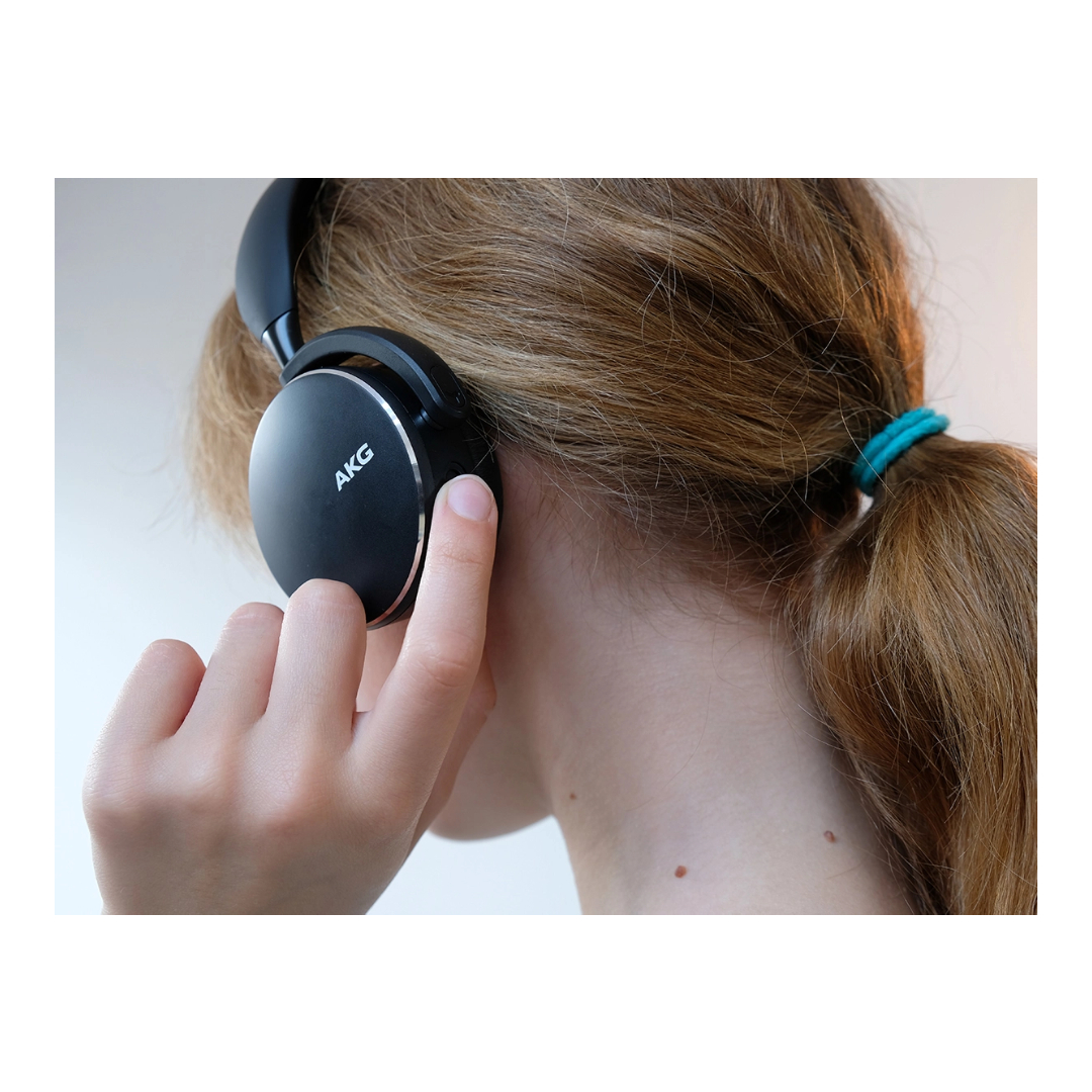 Audifono Akg inalambrico on ear Y500 Auricular Negro Reacondicionado Grado A