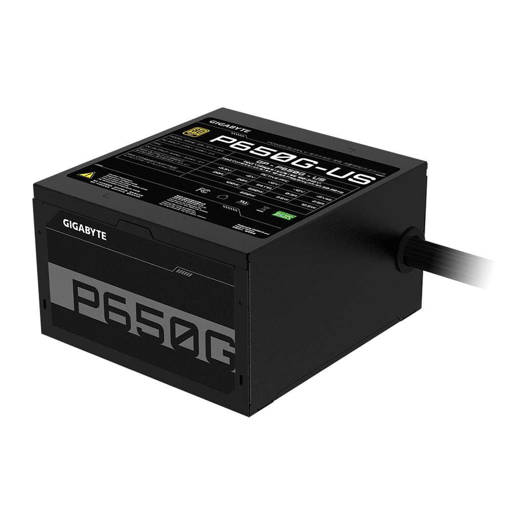 Fuente de poder Gigabyte P650G 650W 80+ Gold
