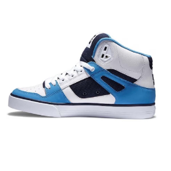  DC Shoes Zapatillas bajas para hombre, Blanco Azul : Ropa,  Zapatos y Joyería