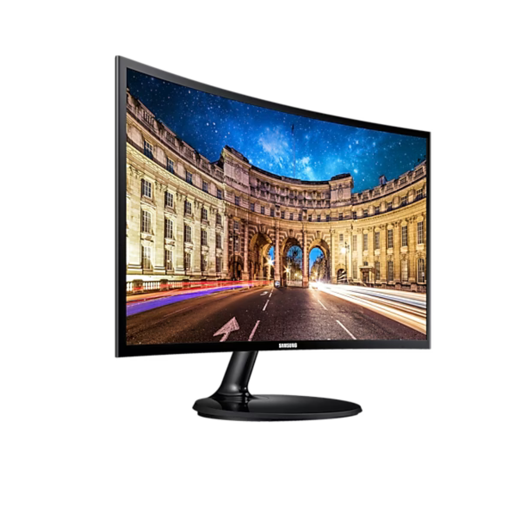 Monitor Samsung LCD 24 pulgadas Samsung C24F390FHL 61cm Negro Reacondicionado Grado A