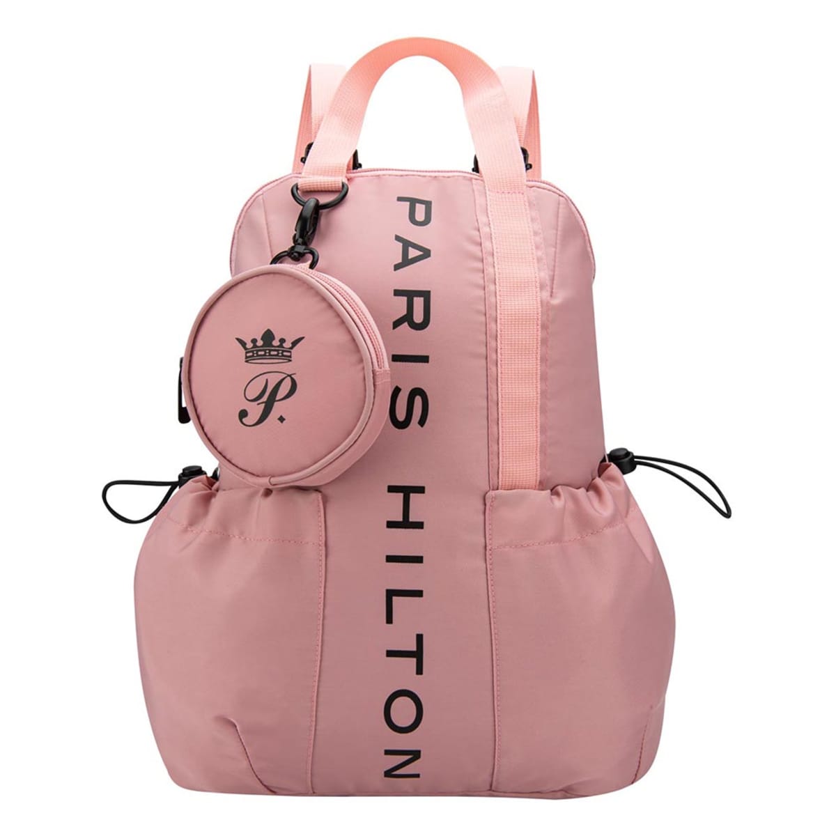 Mochila casual urbana de mujer color rosa, marca Paris Hilton, tipo backpack, mod. 1041025