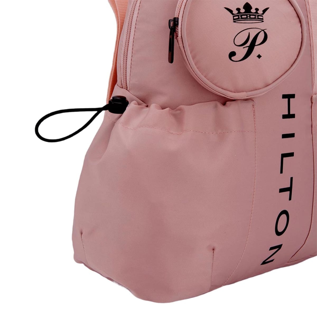 Mochila casual urbana de mujer color rosa, marca Paris Hilton, tipo backpack, mod. 1041025