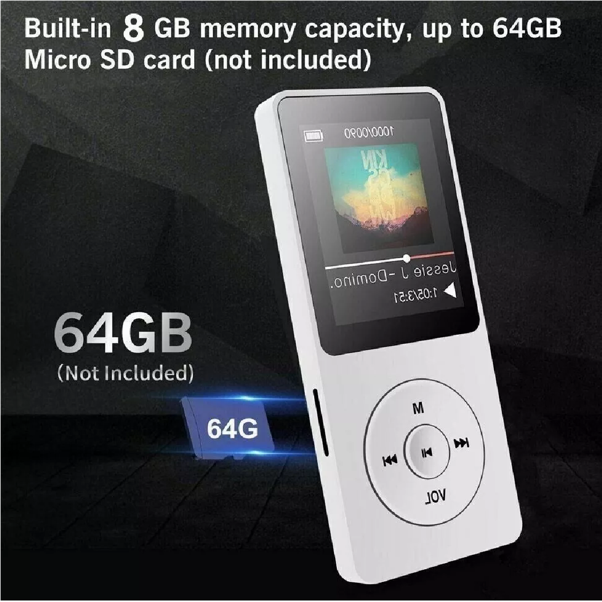 Reproductor Mp3 Mp4 Bluetooth Con Radio Y Grabadora