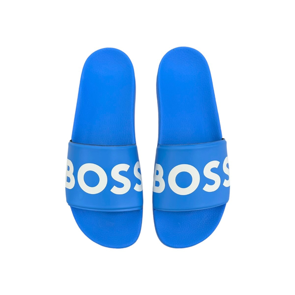 Sandalia Boss De Baño Azul Para Hombre - Nueva Y Original