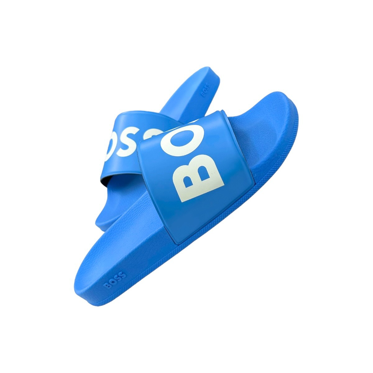 Sandalia Boss De Baño Azul Para Hombre - Nueva Y Original