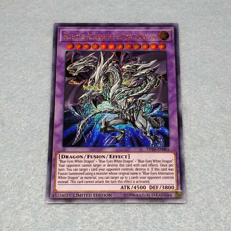 Yugioh Blue-Eyes Alternative Ultimate Dragon Secret Rare Limited Edition - Konami