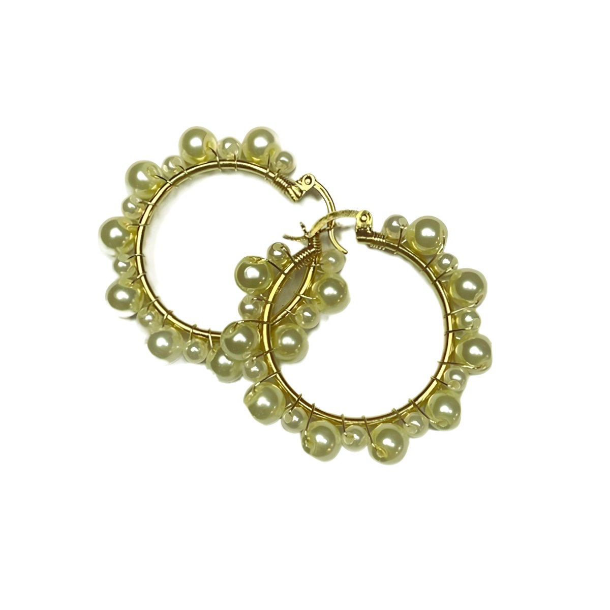 Arracadas chapa de oro