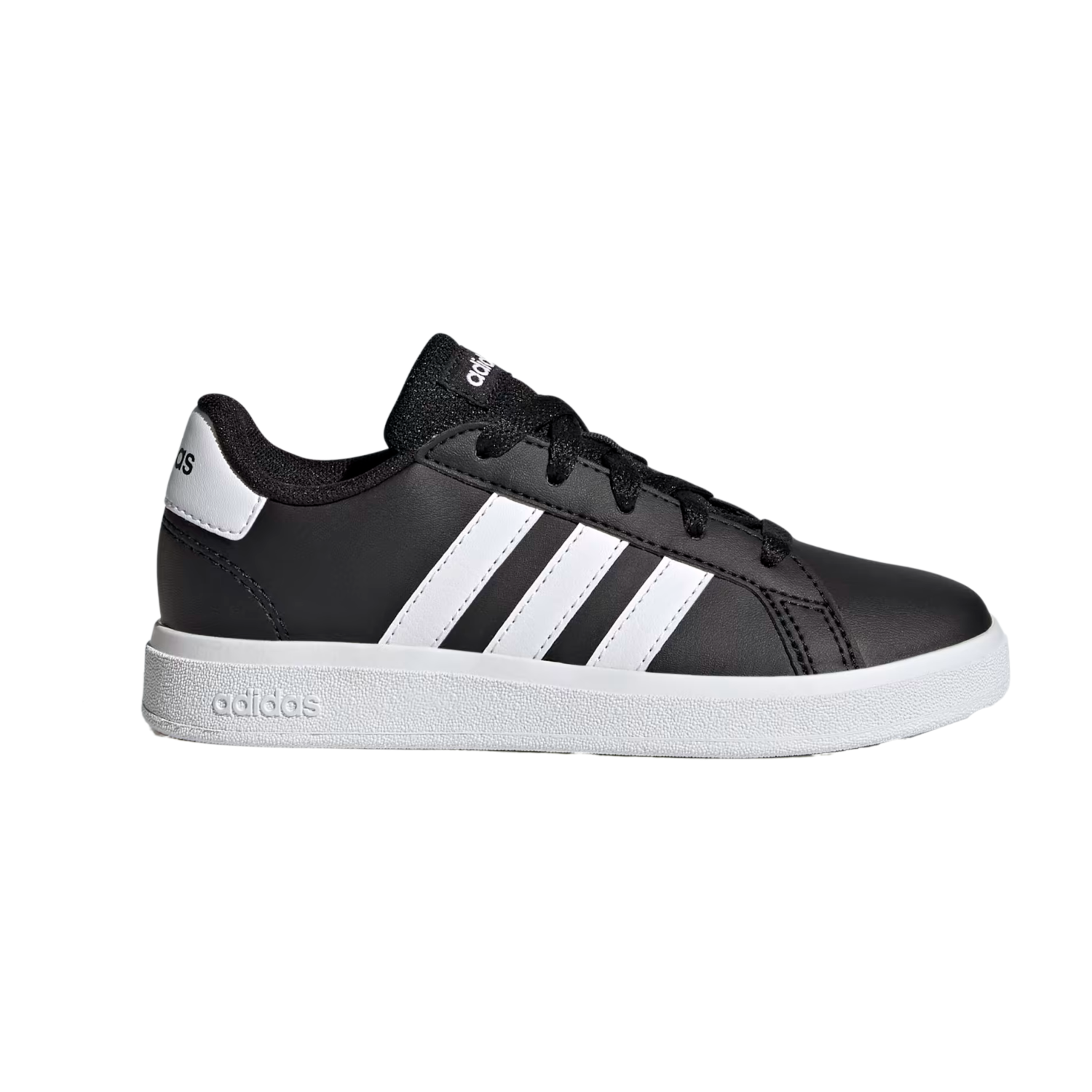 Tenis Casuales Adidas Grand Court 2.0 K negro GW6503