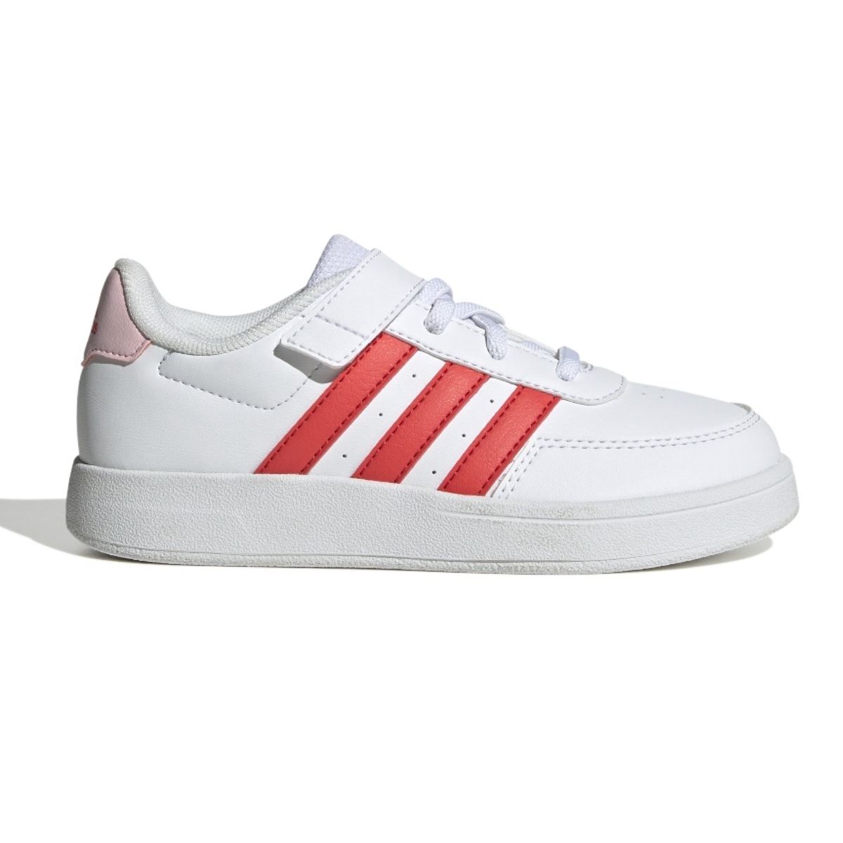 TENIS ADIDAS BREAKNET 2.0 BLANCO-ROJO PARA NIÑAS HP8967