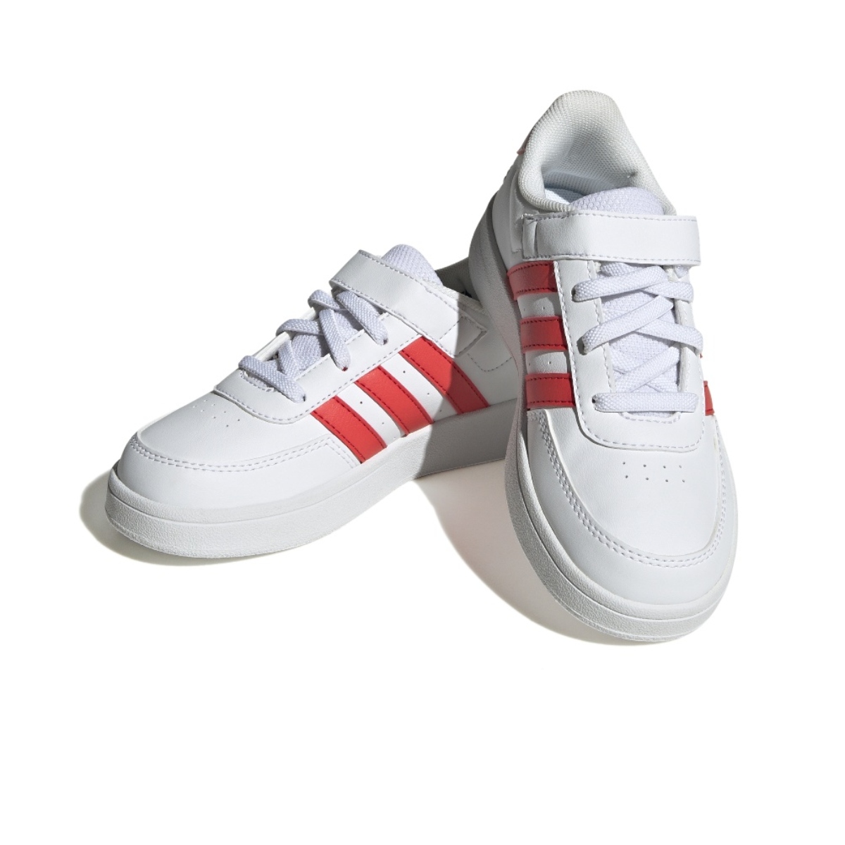 TENIS ADIDAS BREAKNET 2.0 BLANCO-ROJO PARA NIÑAS HP8967