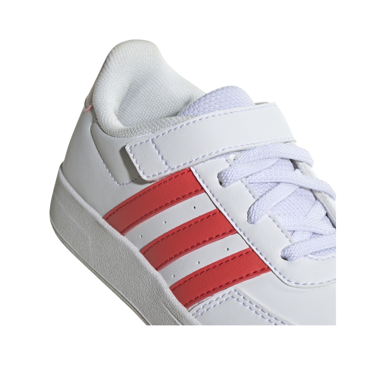 TENIS ADIDAS BREAKNET 2.0 BLANCO-ROJO PARA NIÑAS HP8967