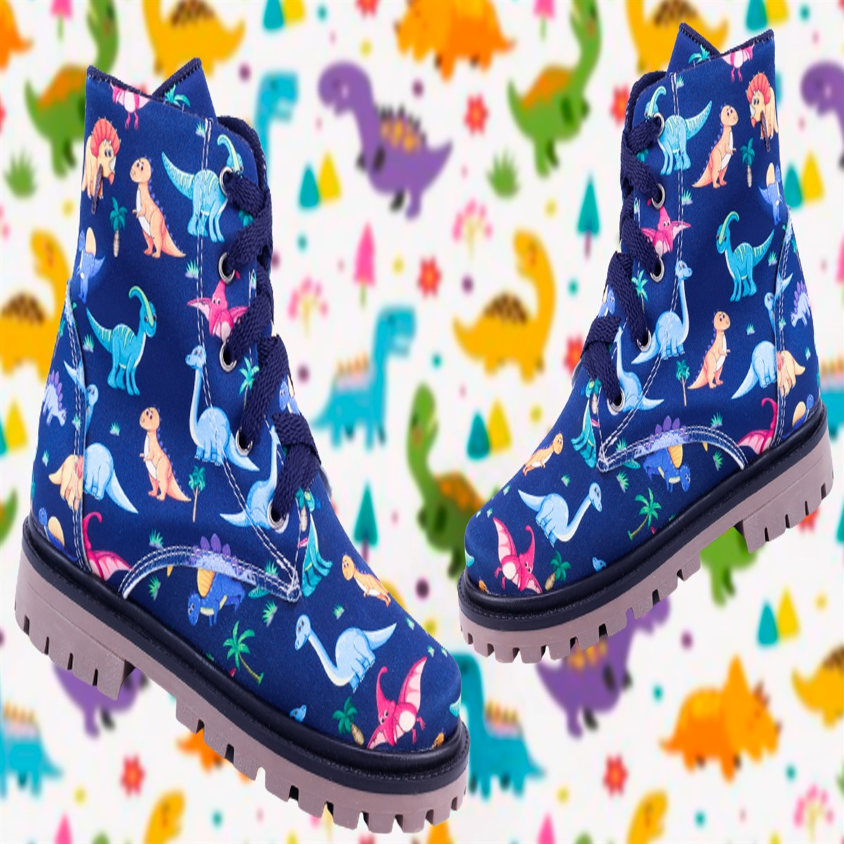 Bota Niño Montaña Dinosaurios Rex Casuales T-rex 900-2-amd