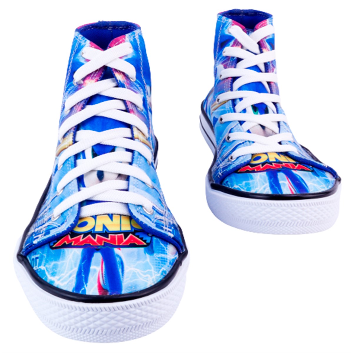 Tenis Bota Niño Sonic The Hedgehog Juego Casuales 890-2-ars.