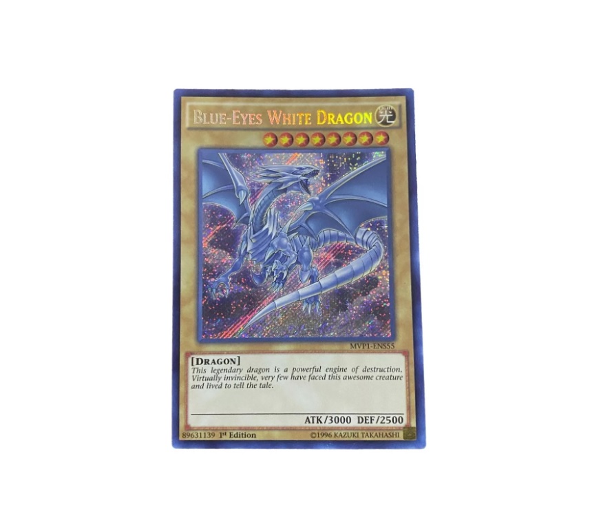 Yugioh Dragon Blanco de Ojos Azules Secret Rare 1er Edición - Konami