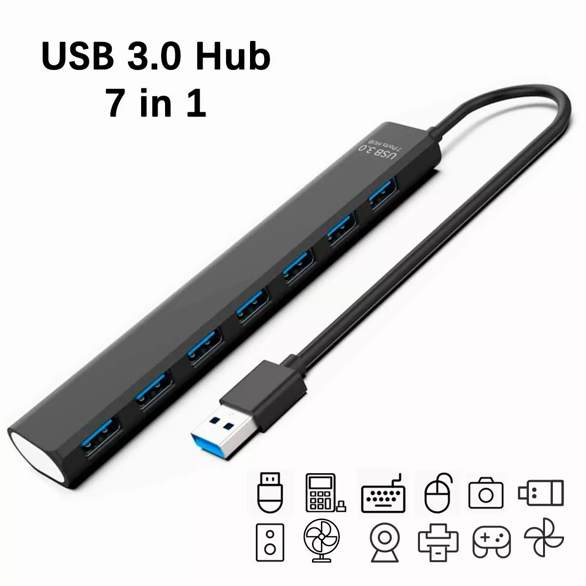 HUB USB C con 4 puertos USB 3.0 Steren Tienda en Línea