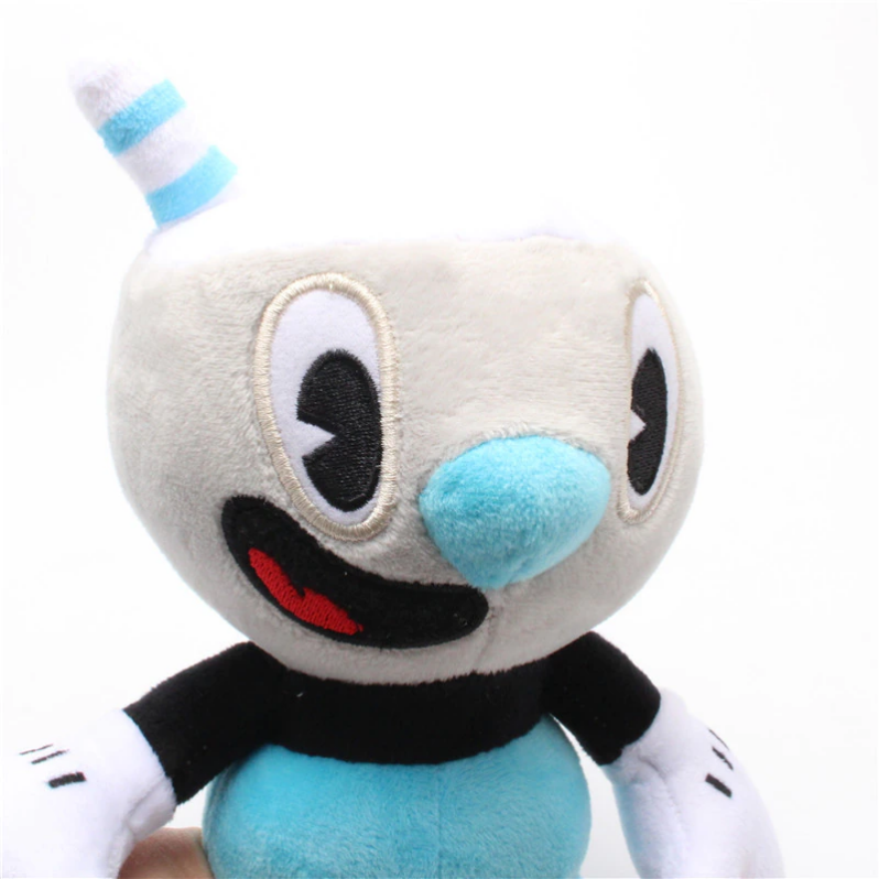 Mugman Cuphead Dont Deal Devil Muñeco Peluche Figura 25cm