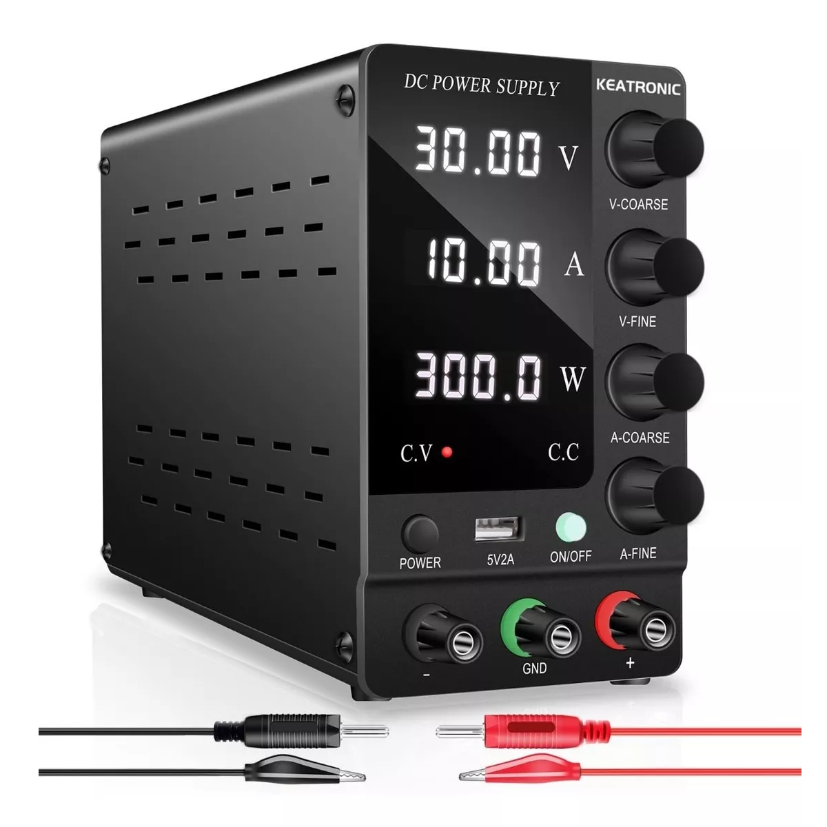 Fuente De Alimentación Regulada Laboratorio 110v 10a-30v