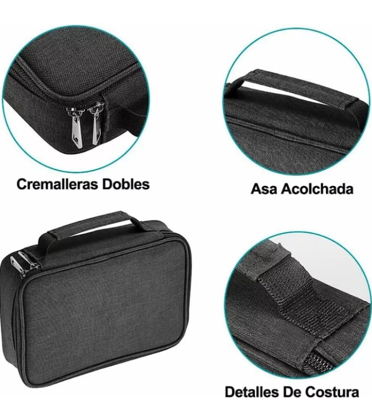 Estuche lapicera escolar gran capacidad 