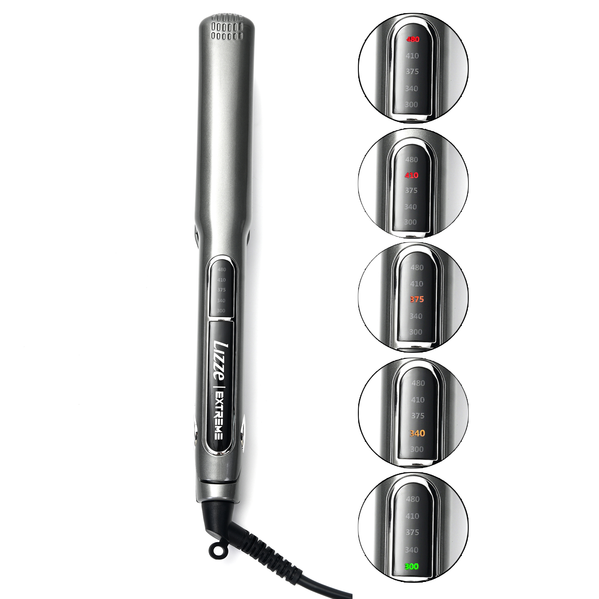 Plancha Lizze Extreme 480f Placas Titanium Sellar