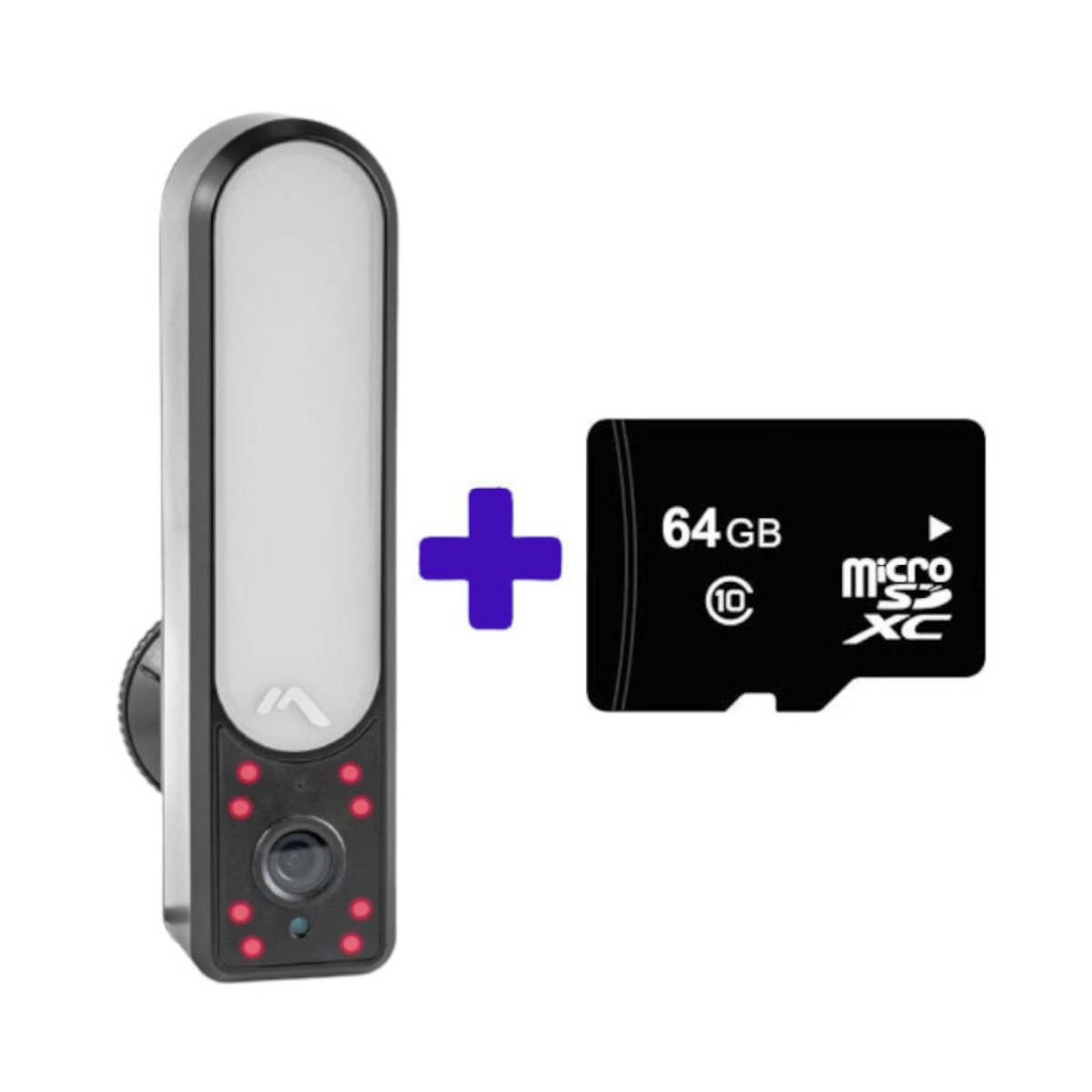 Cámara Seguridad Vigilancia WiFi reflector con memoria 64GB