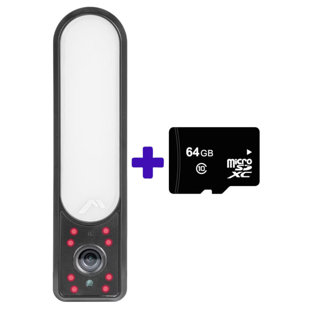 Cámara Seguridad Vigilancia WiFi reflector con memoria 64GB