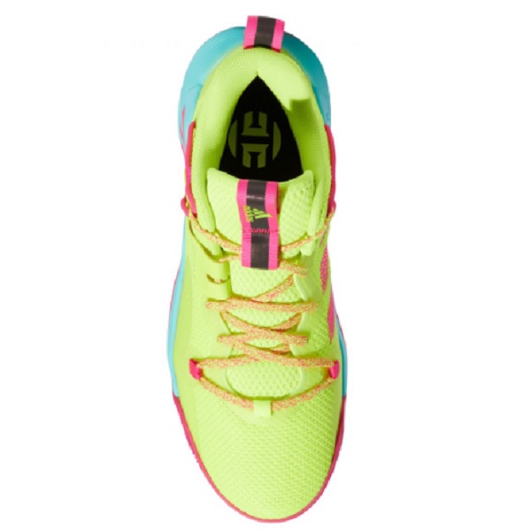 Tenis Adidas Harden Stepback 3 Amarillo/Rosa Basketball Hombre