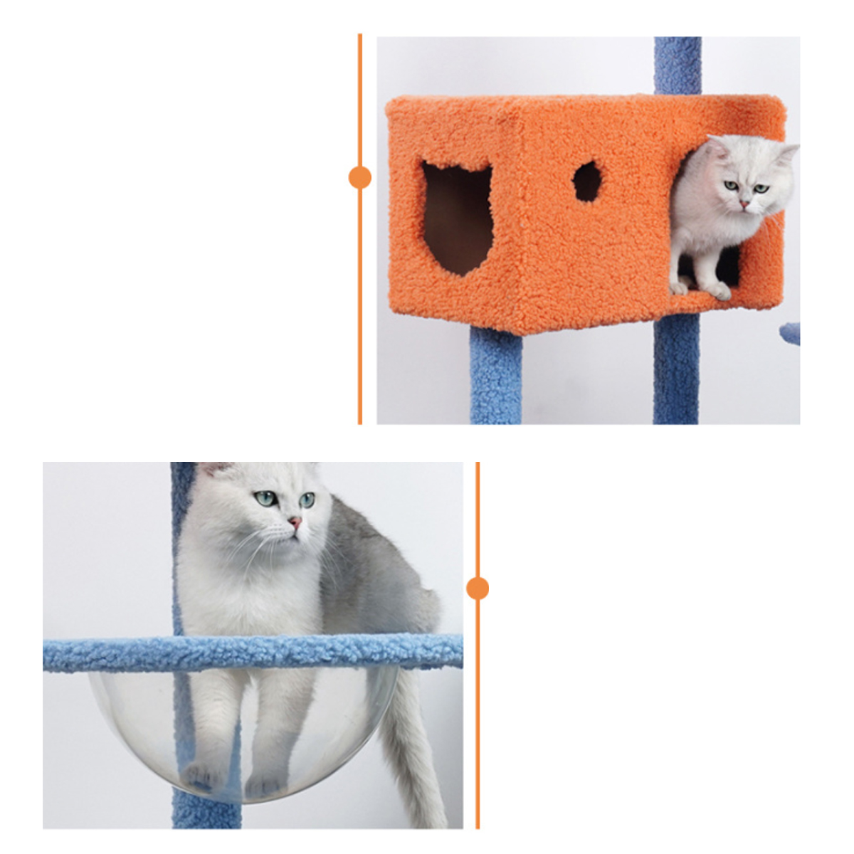Árbol Rascador Para Gato Mueble Torre 5 Niveles